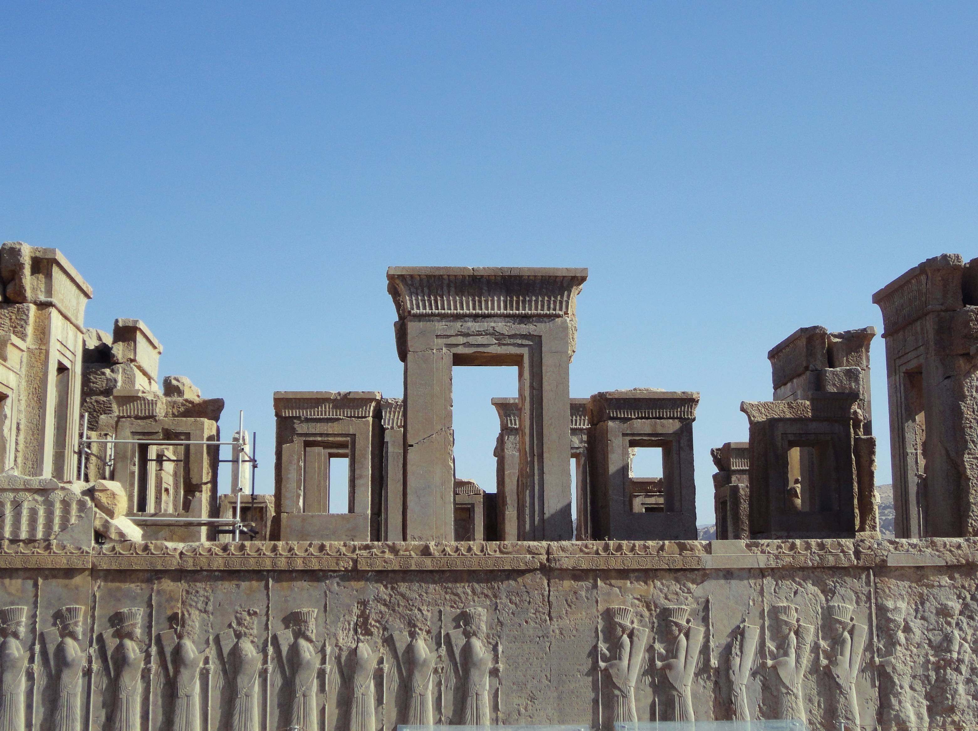 Persepolis with pillars